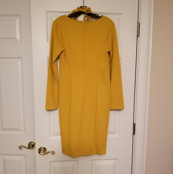 Kris Jenner dress with unique cloth chain necklace - Picture 2 of 5